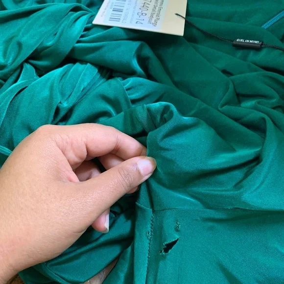 GREEN TWIST BODYSUIT - Picture 5 of 5